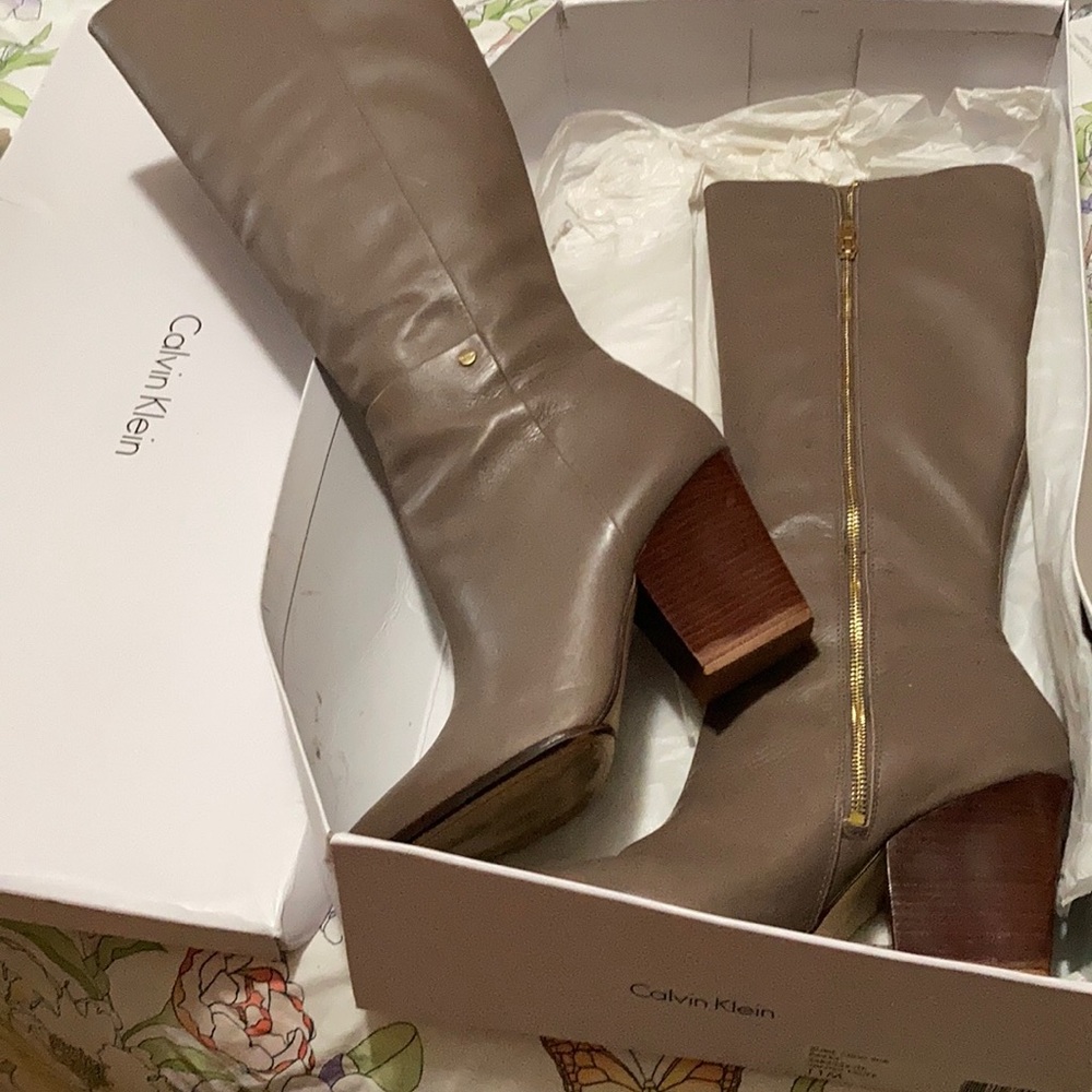 Calvin Klein Zurie 3.5 inch heel.